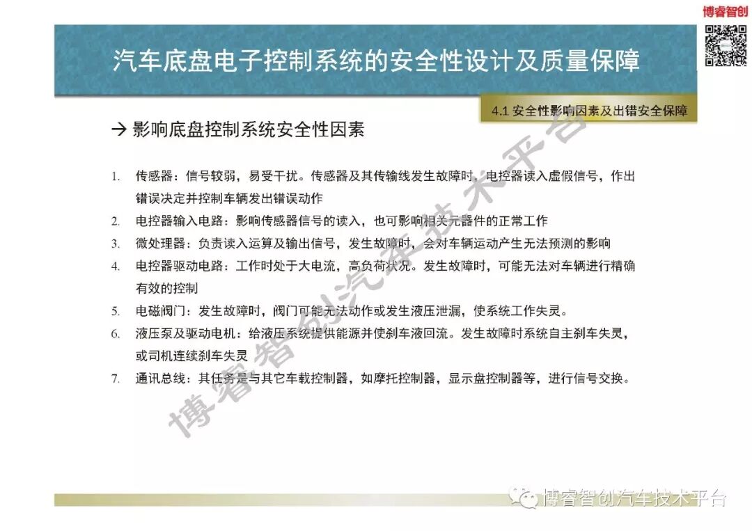 汽車底盤電子控制系統的安全性設計及質量保障的圖47