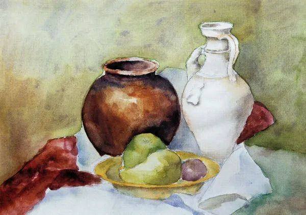 水彩画考级(美术考级)作品范例参考 最绘画