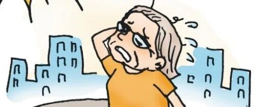 桑拿天  老年人要警惕“室内中暑”