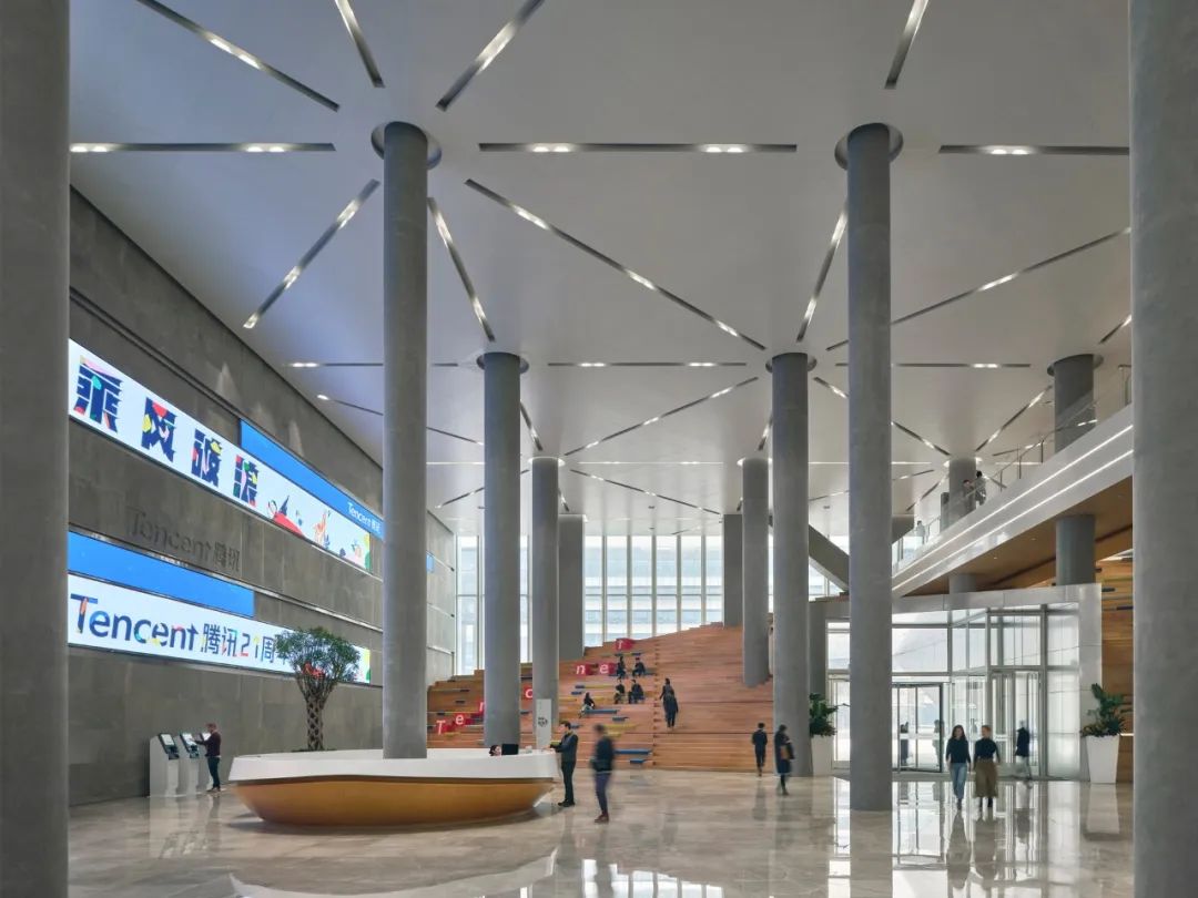 腾讯北京总部融入北京文化的全新办公丨空间设计站