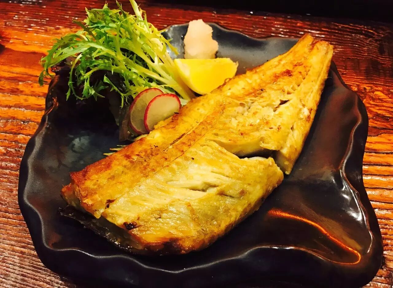 烤开片鱼:48元