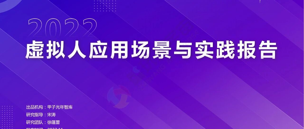 【甲子光年】虛擬人應用與實踐報告-39頁圖片