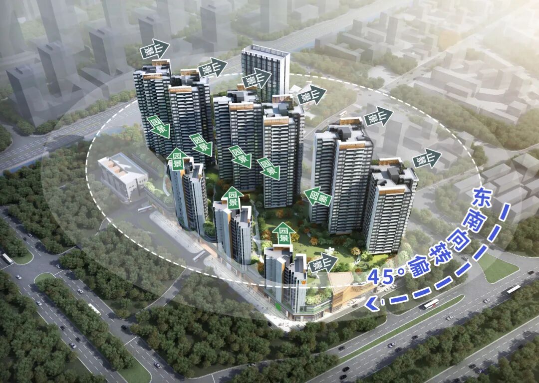 越秀公交天悦云山府约90-160㎡三*五房，十年大城配套，醇熟无忧生活！