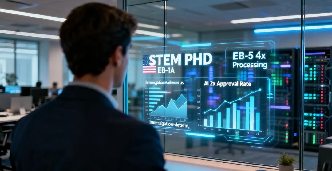 美国STEM 博士默认杰出人才，EB-5 审批提速 4 倍，AI 补件通过率翻倍！