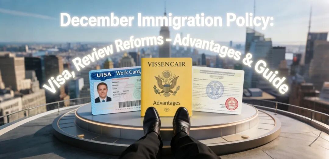 美国移民12月新政落地：工卡/签证/审查三大核心调整，申请优势与实操避坑全指南！