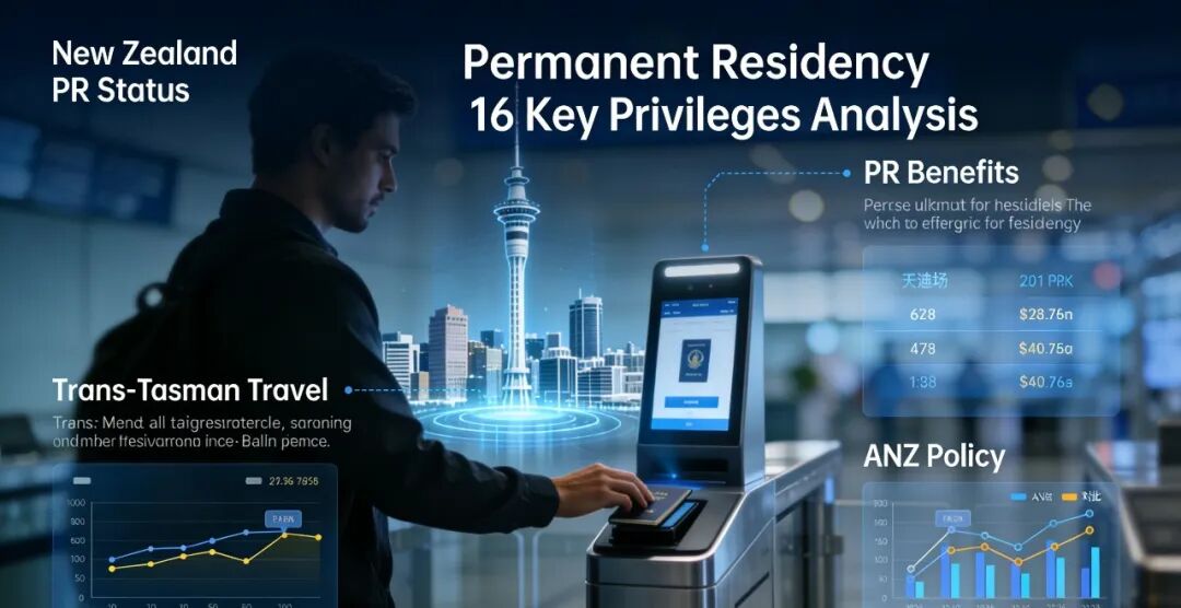 新西兰PR身份16大特权全解析：永久回头签≠无限福利，澳新互通真相在此...！