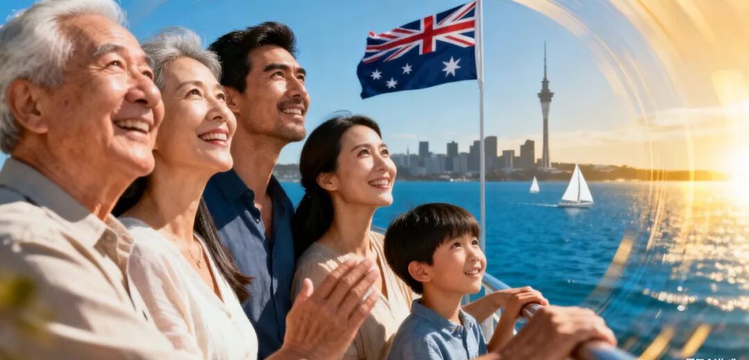 独家解读！新西兰父母团聚签证大放水，配额增 50%+ 快速通道落地！