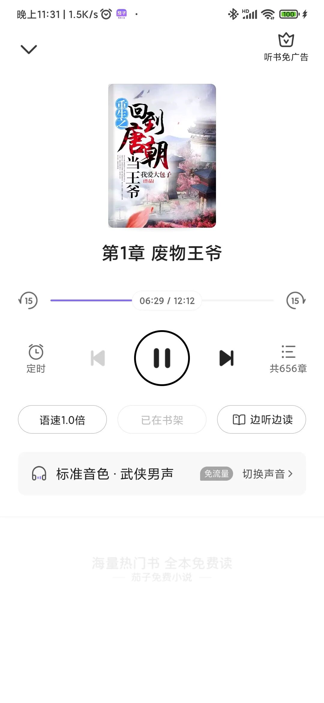 茄子免费小说VIP版，去除垃圾广告，直接白嫖。
