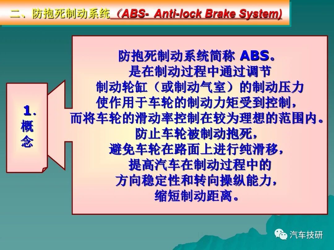 汽車底盤電控系統概述講解的圖28