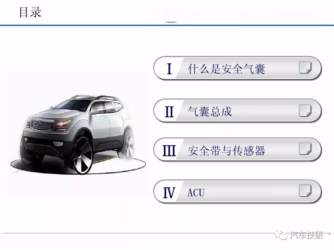 汽車安全氣囊系統的圖1