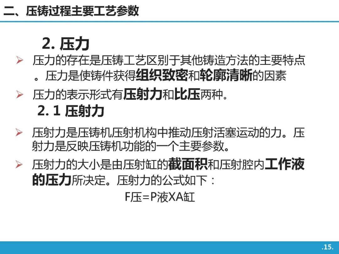 高壓鑄造工藝基礎知識介紹的圖14