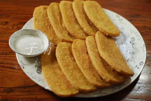 陕北的炸糕很像 小时候吃的糖糕