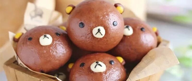 让儿童无法拒绝的创意小熊餐包|松软香甜可口