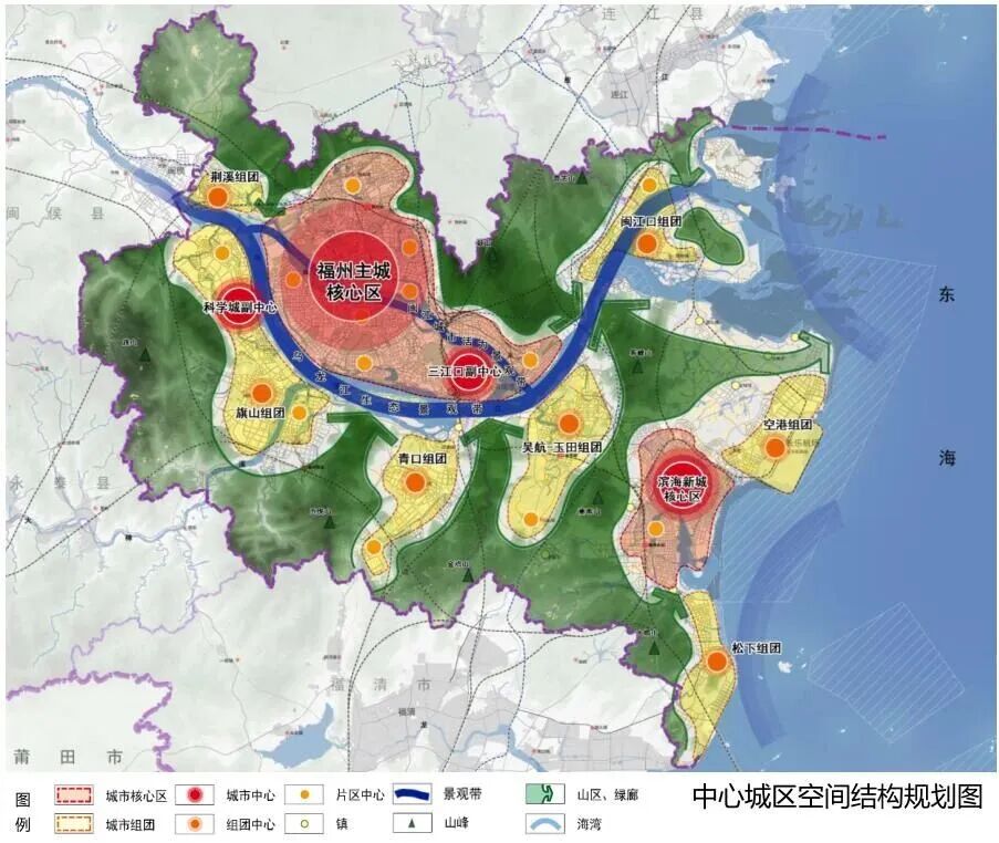 2035年福州常住人口1000万,闽侯 连江8个镇纳入中心城区-乐居财经