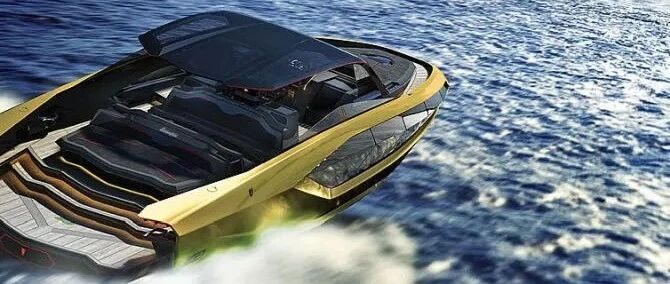 兰博基尼造了辆“水上超跑”！价格直逼飞机，土鳖都看酸了～