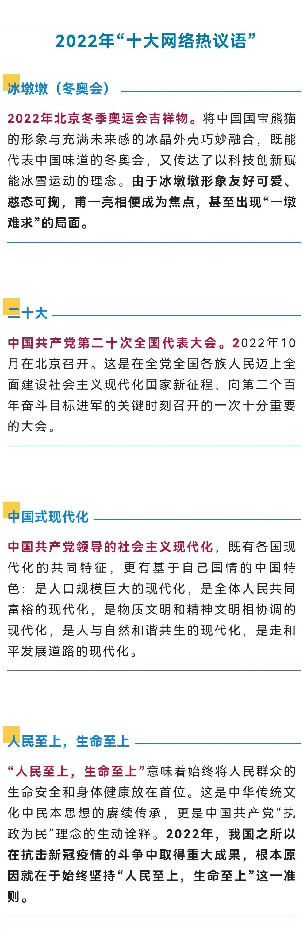 2022年“十大网络热议语”、“十大网络流行语”出炉！你知道几个？