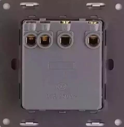 单控、双控、三控、四控开关接线图的图9