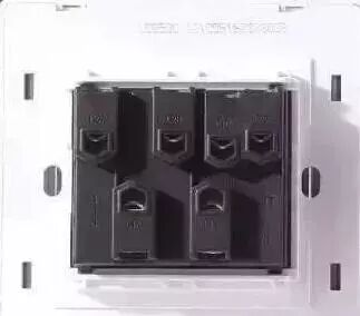 单控、双控、三控、四控开关接线图的图8