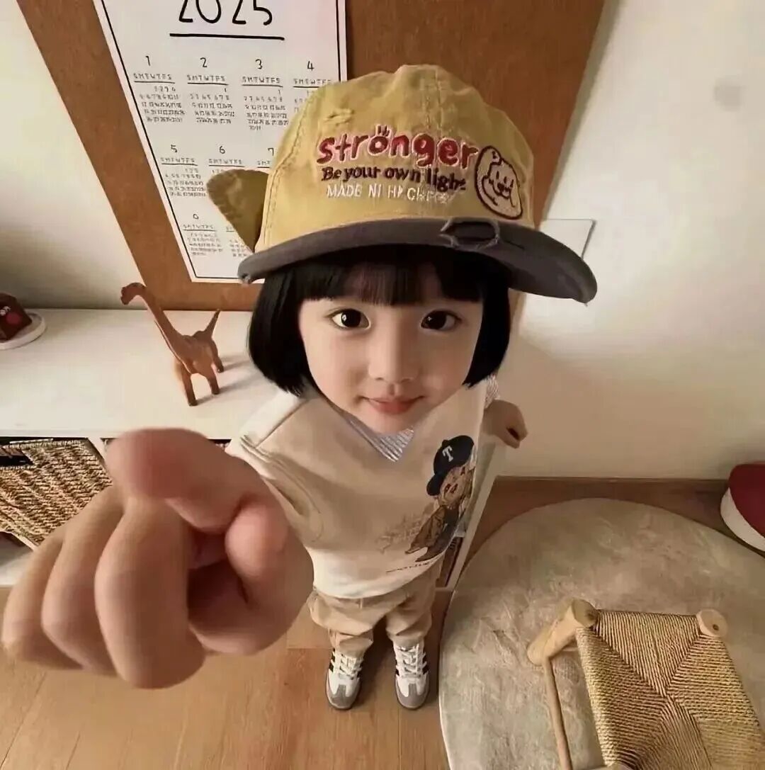 小女孩萌娃头像