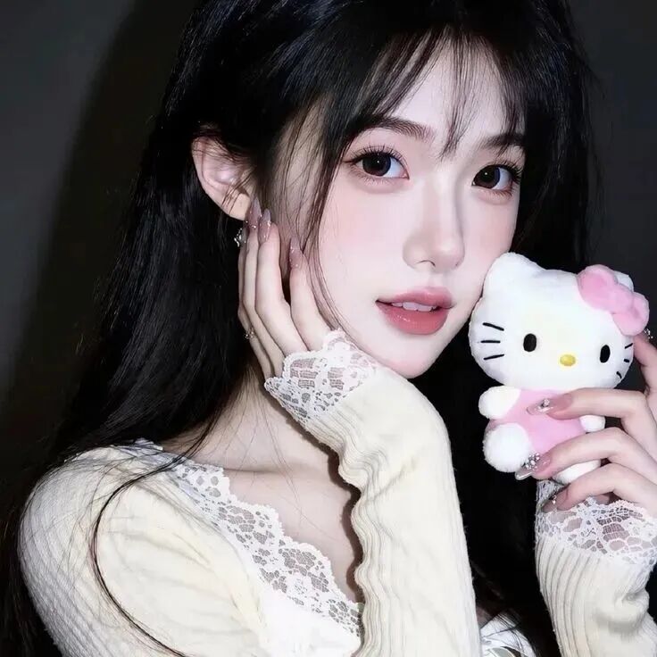 三丽鸥kt猫甜美女生头像