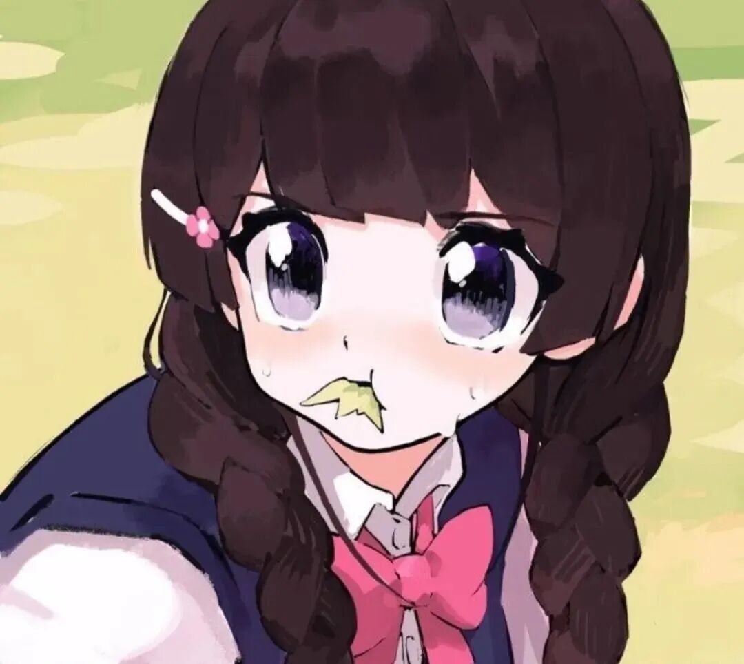 学院风动漫头像女