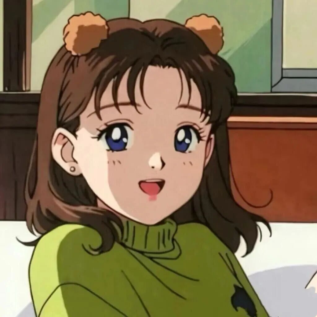 古早感动漫头像女
