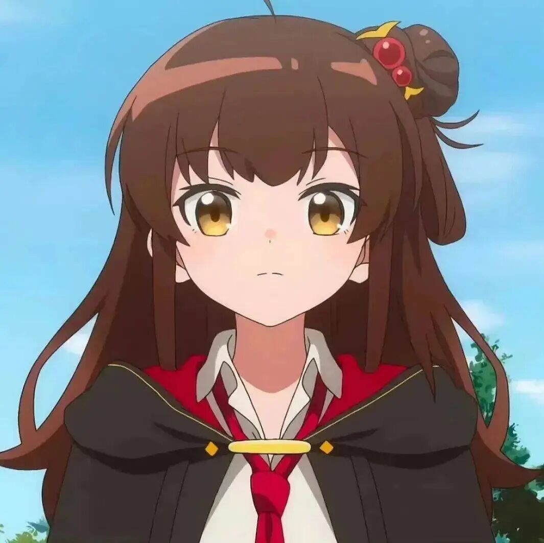 学院风动漫头像女