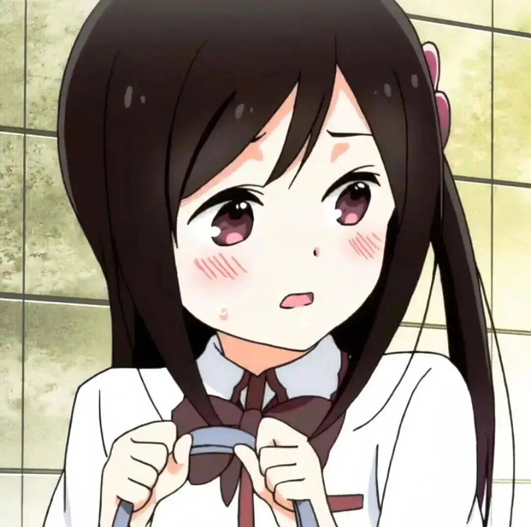 学院风动漫头像女