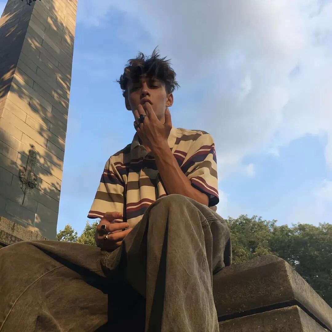 痞帅欧美男生头像