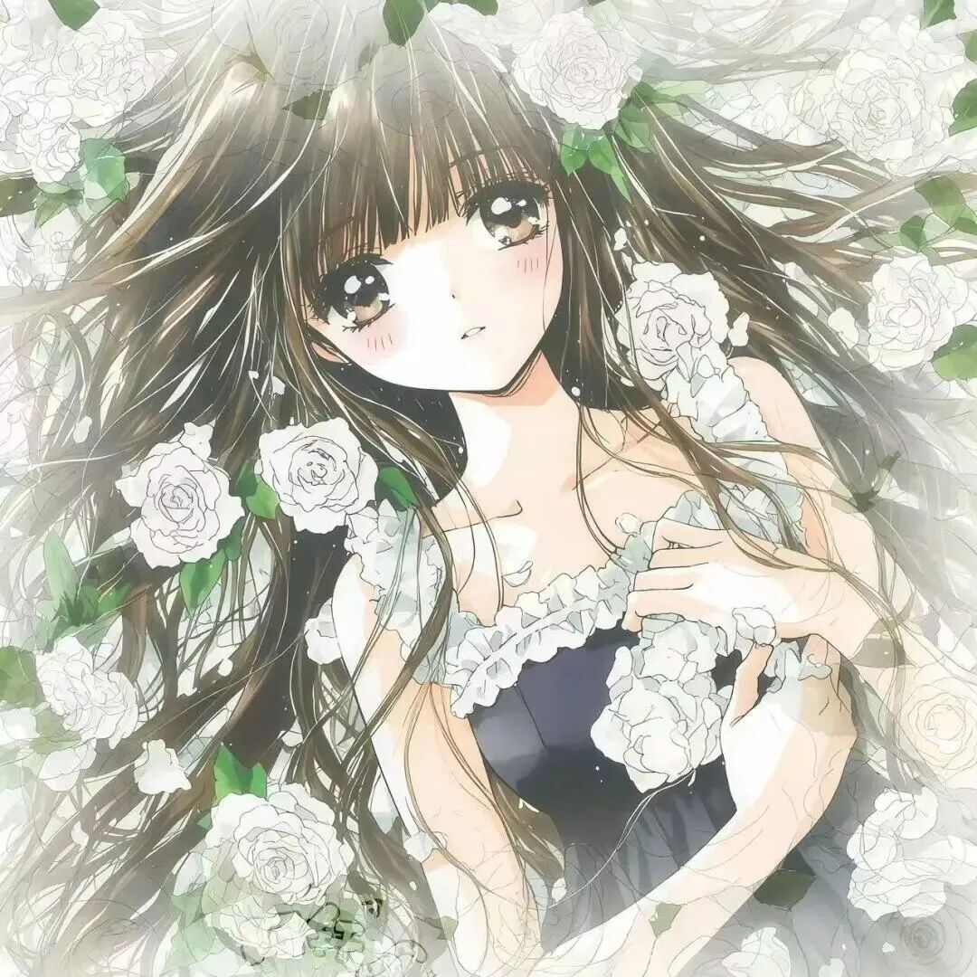 唯美动漫头像女