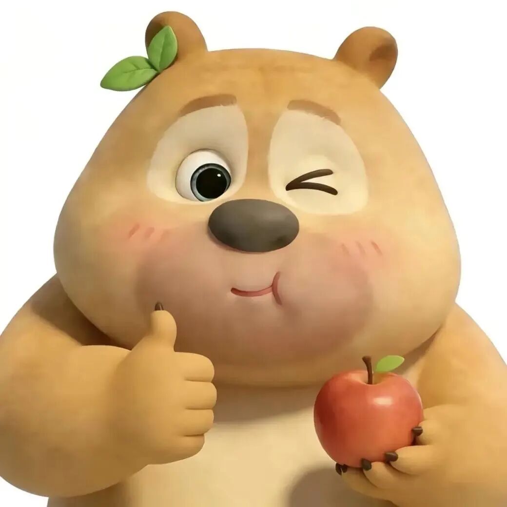 xnjytferdabvgytdayun可爱熊二卡通情侣头像