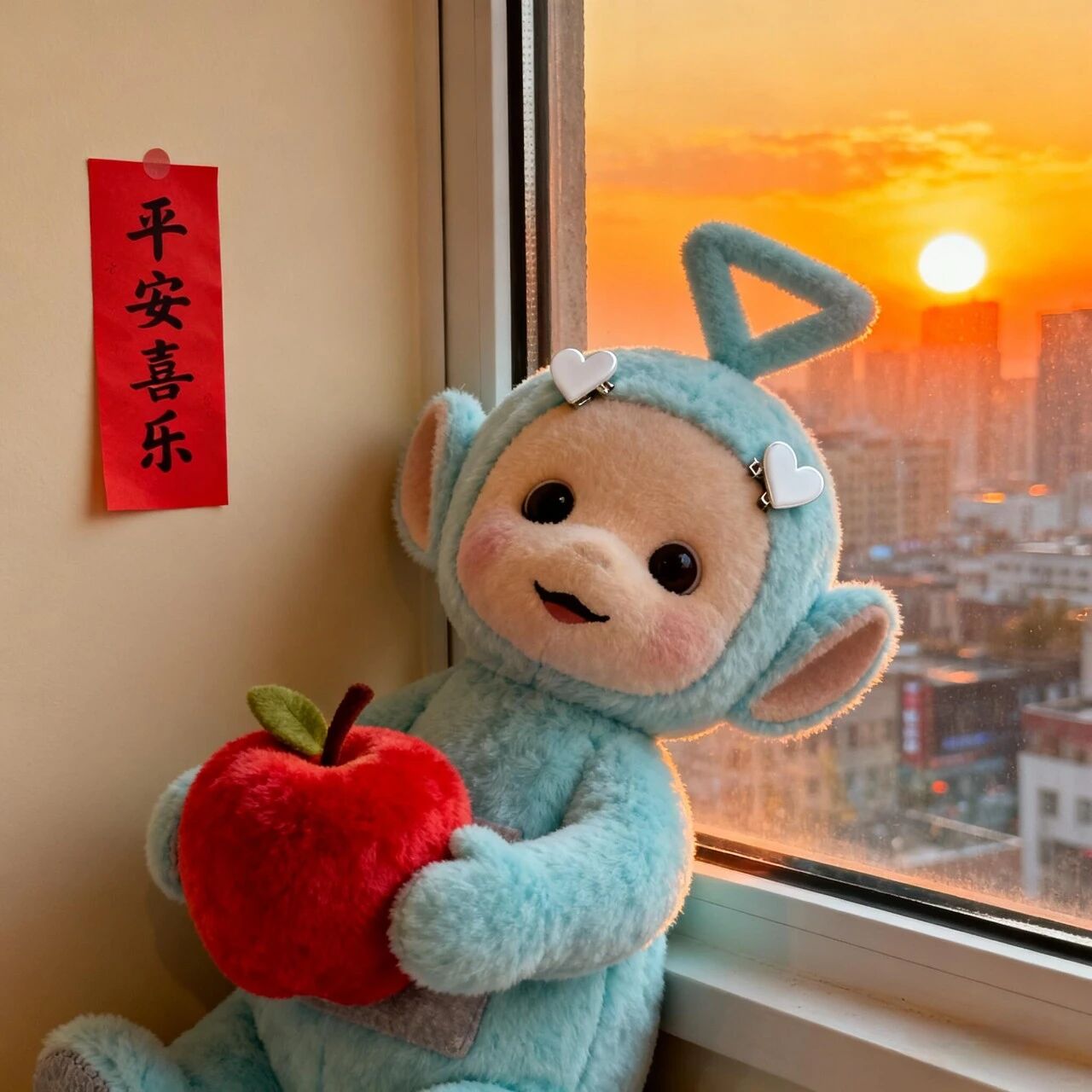 可爱新年天线宝宝卡通头像