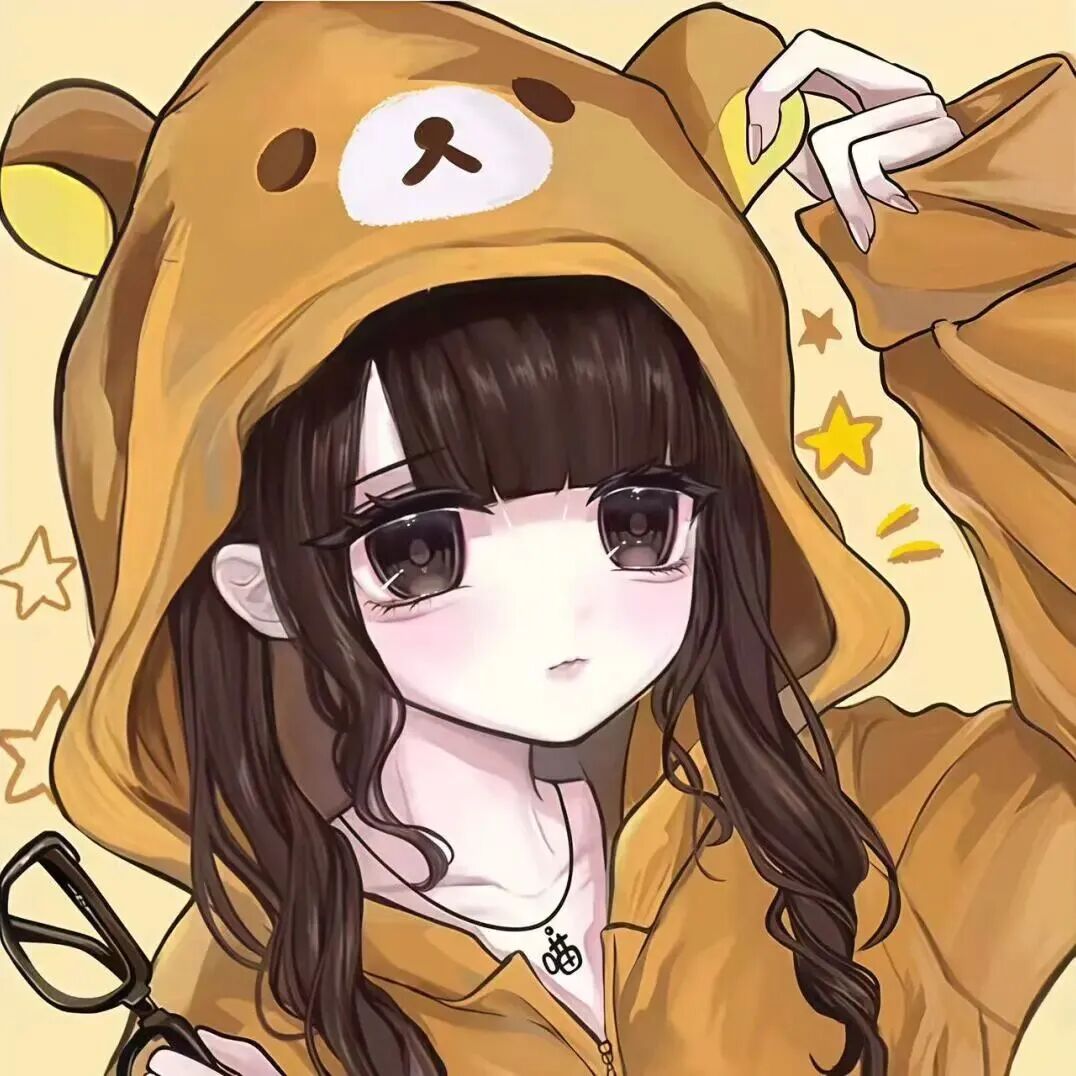 呆萌动漫头像女