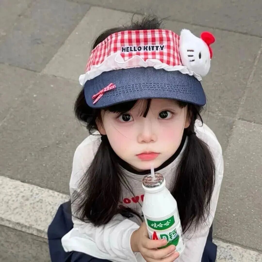 小女孩萌娃头像