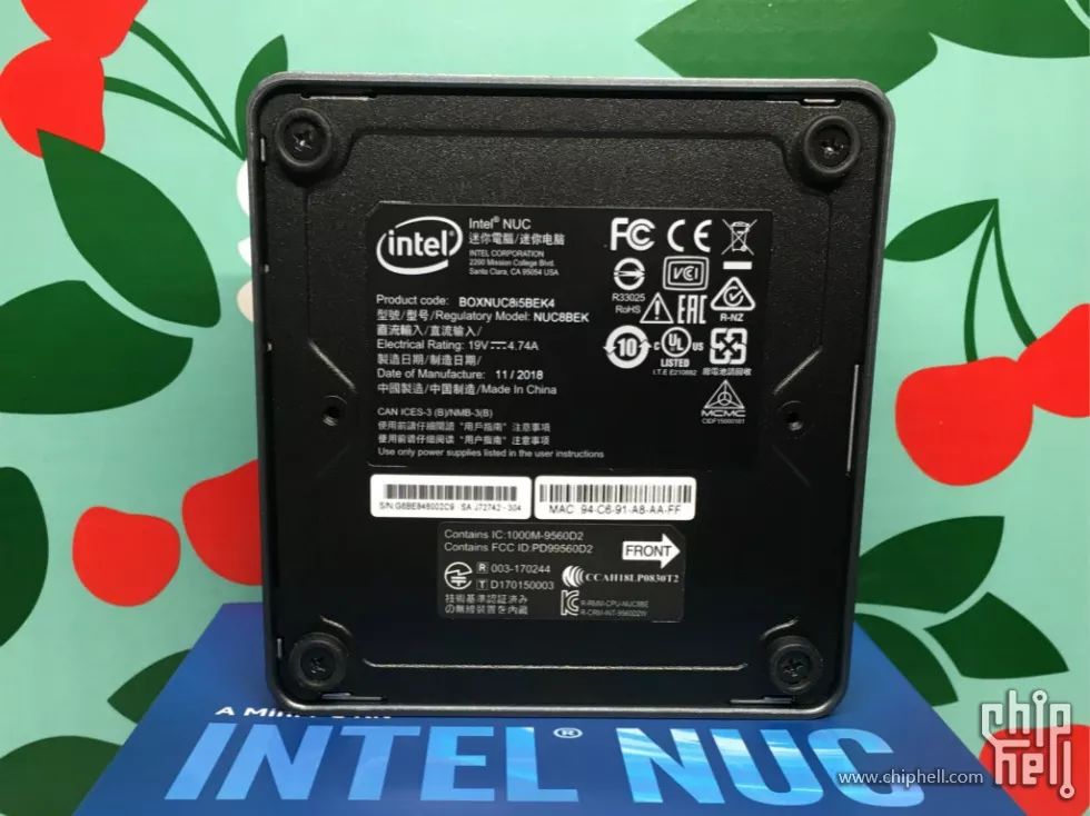 [電腦]誒喲這個盒子不錯喲，NUC 8i5BEK簡單開箱+評測 科技 第7張