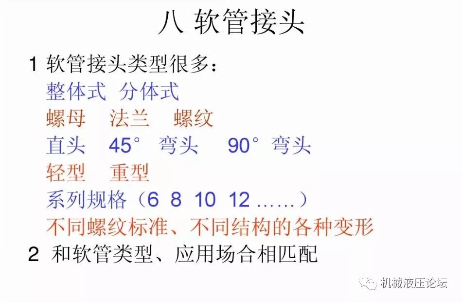 液壓管路和接頭基礎知識介紹的圖26