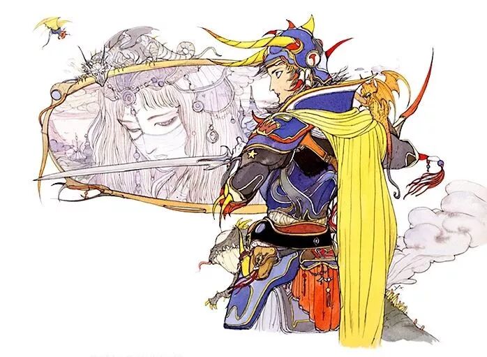 天野喜孝 這個一手描繪了 最終幻想 世界的男人 來魔都開展了 行樂 微文庫