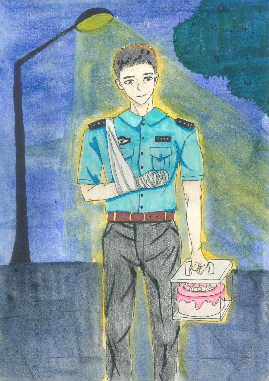 爸爸您今天按时下班了吗写给缉毒警察爸爸的一封信