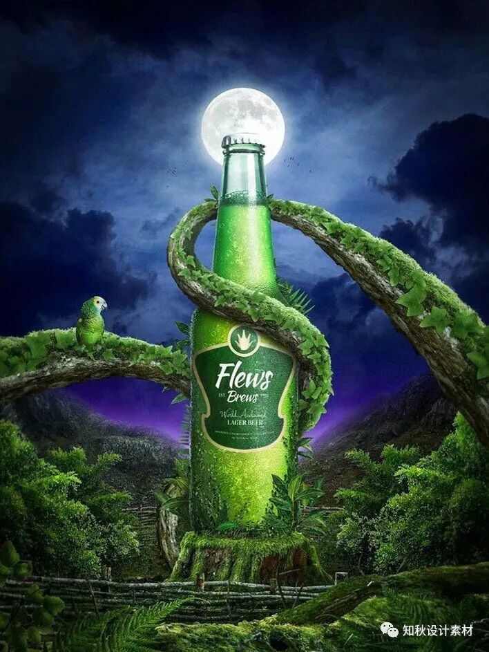 是时候升级你的ps技能了[420期]-知秋设计素材-平面设计-菜鸟学设计