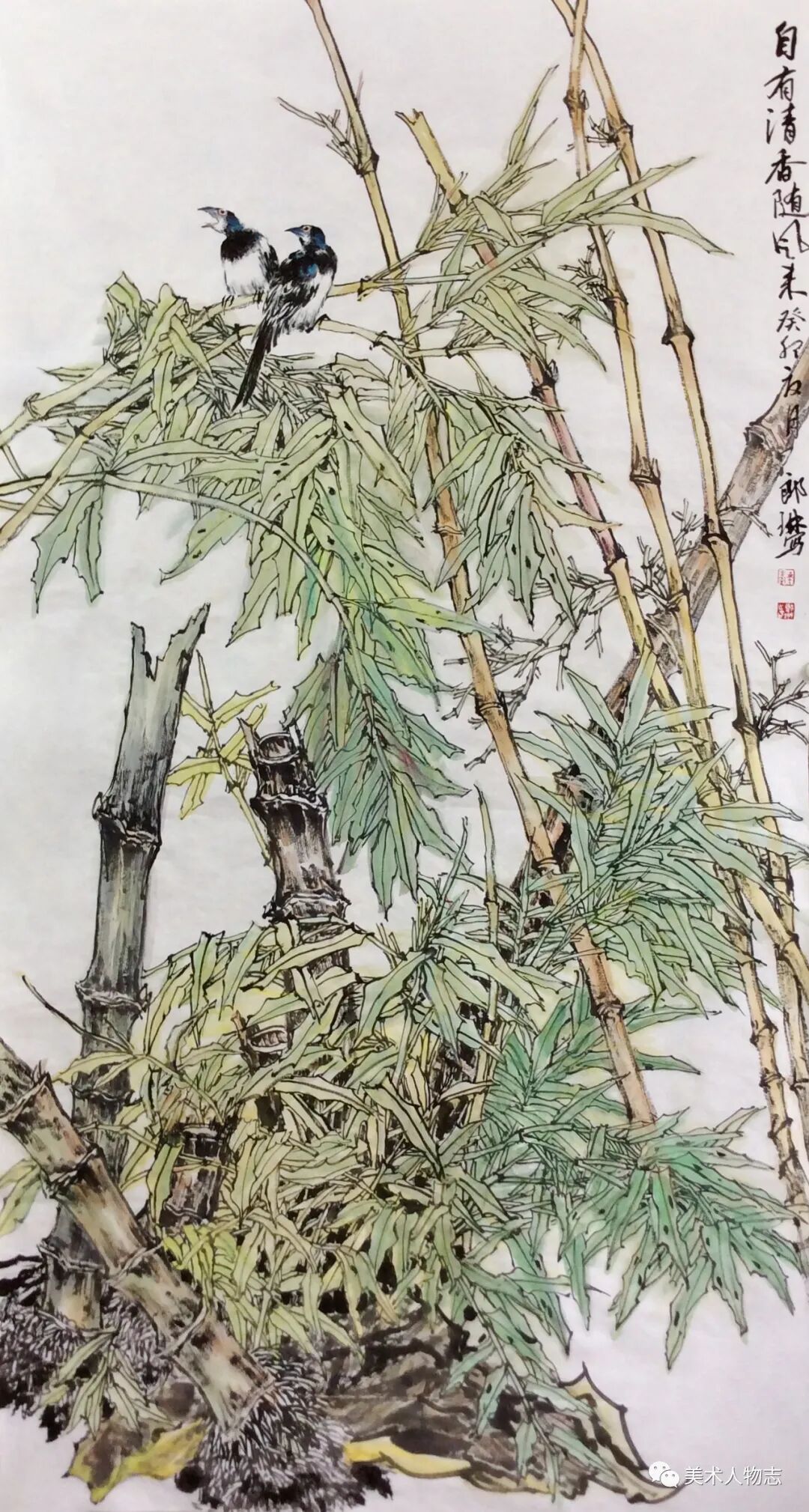 2023年度最受市场欢迎的中国书画百佳画家公示展示郎琳