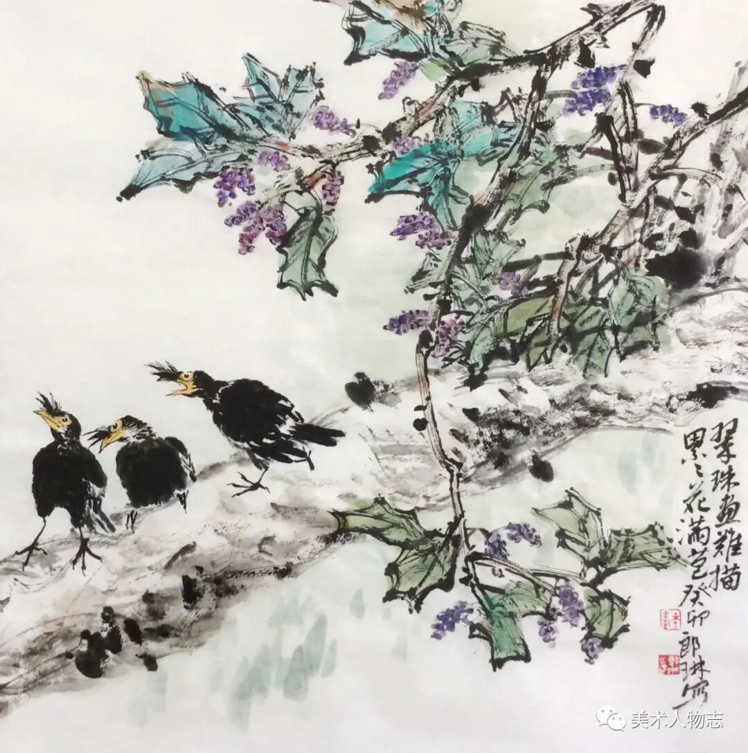 2023年度最受市场欢迎的中国书画百佳画家公示展示郎琳