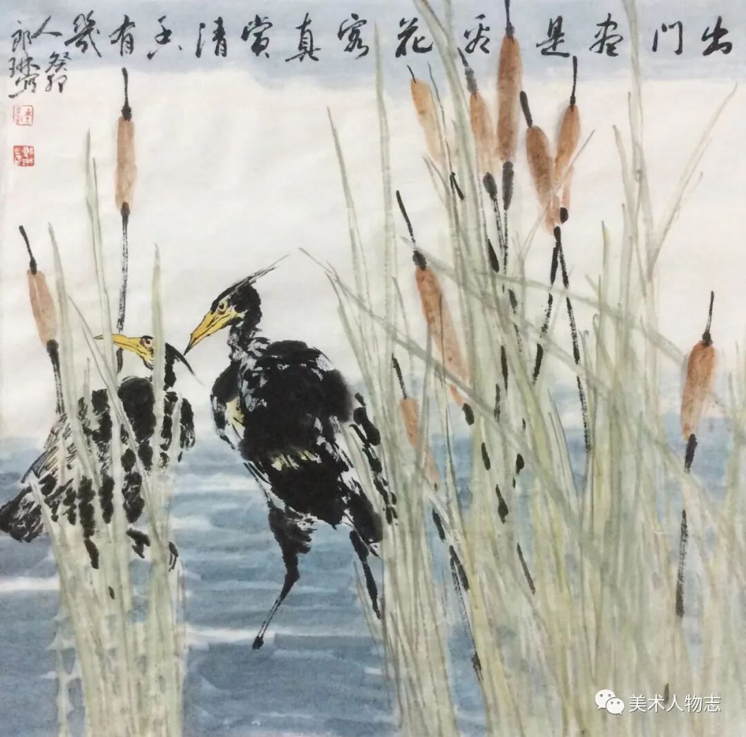 2023年度最受市场欢迎的中国书画百佳画家公示展示郎琳