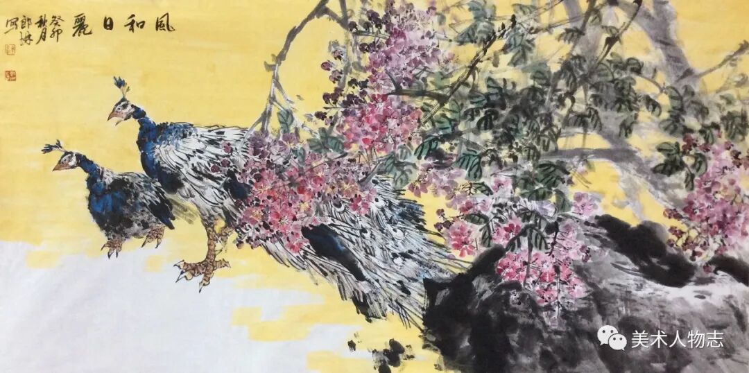 2023年度最受市场欢迎的中国书画百佳画家公示展示郎琳