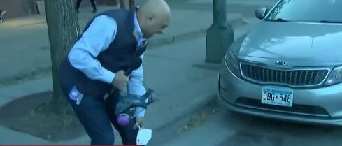 特朗普：这难道不是一道美丽的风景线吗？