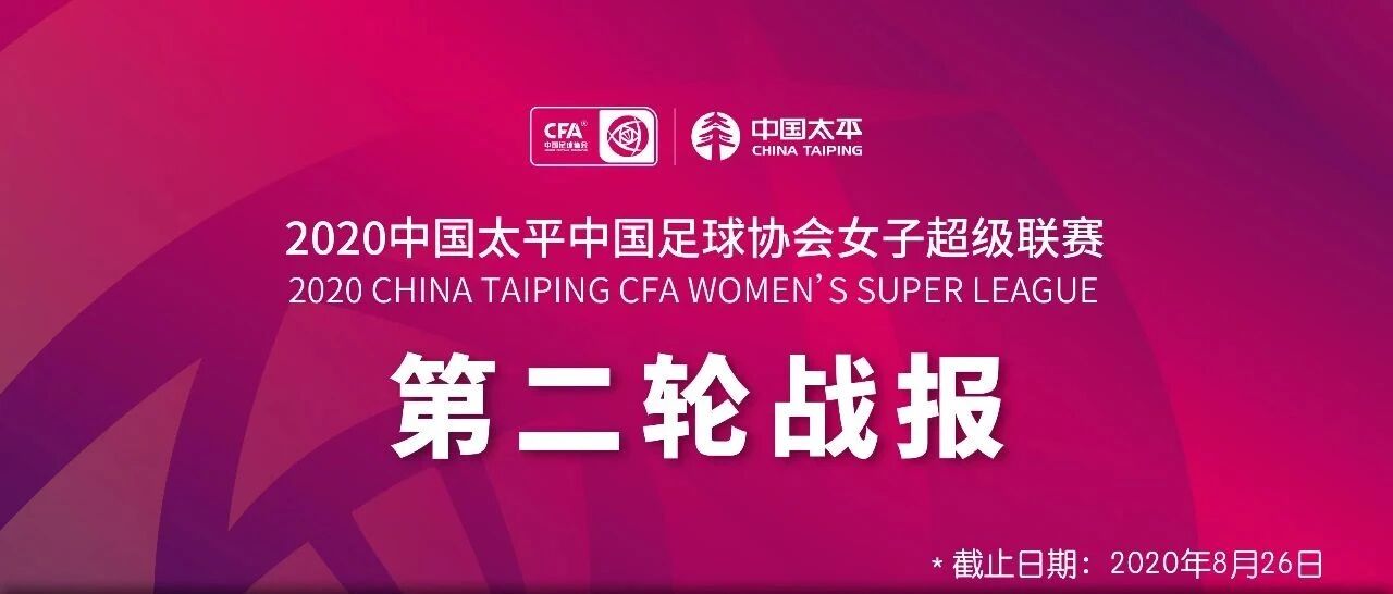 女超联赛第二轮战报、积分&射手榜