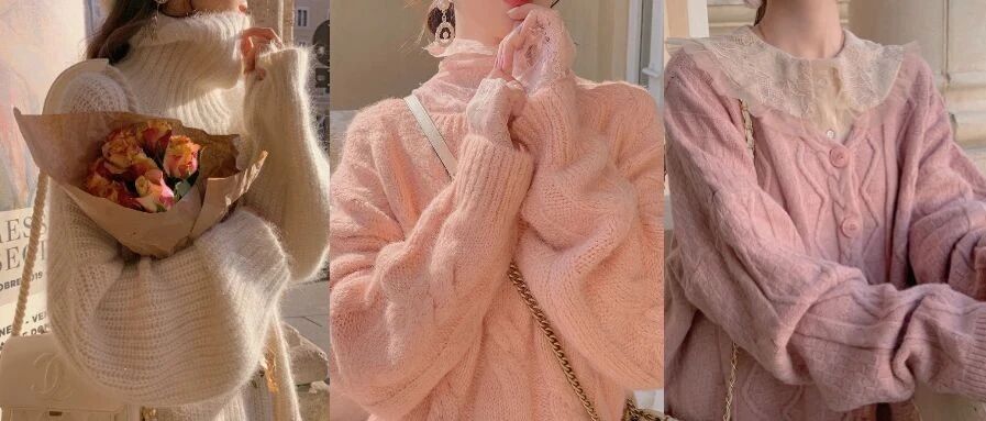 秋冬能穿出少女滤镜的衣服