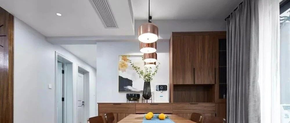 150平现代简约四室，几个入墙柜让空间利用更合理