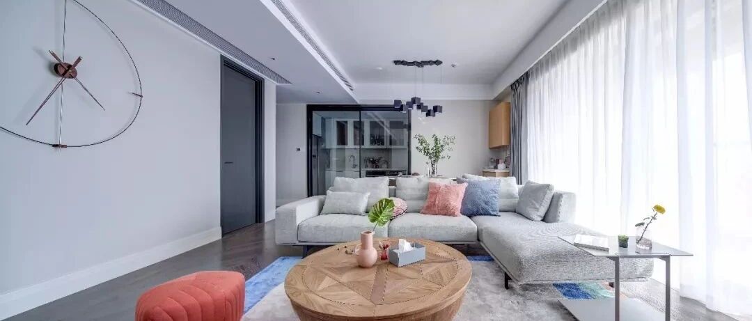 148㎡现代简约，90后女神的精装房，改成简洁舒适的家