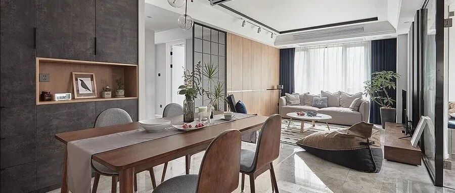 115m²北欧三居，主卧这样的设计会不会让你心动？