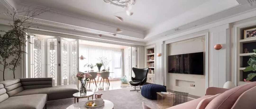 169㎡混搭风，给人一种华丽又稳重的感觉，好想有个这样的家